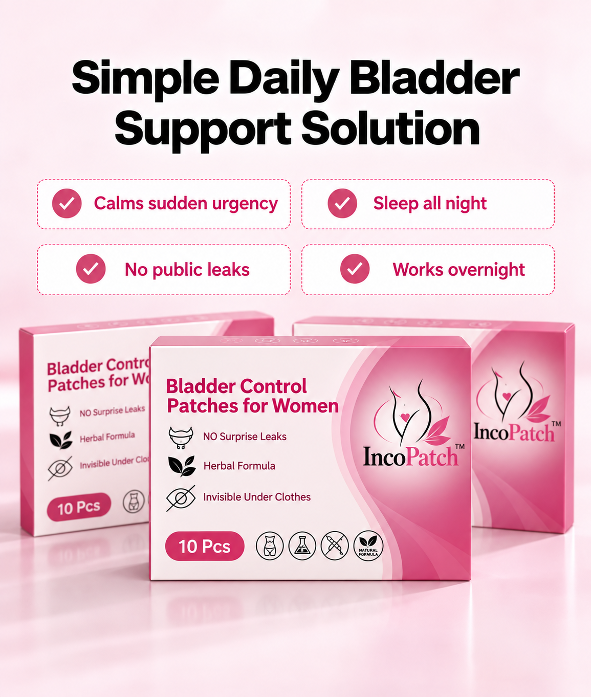 IncoPatch™ Bladder Control Patches